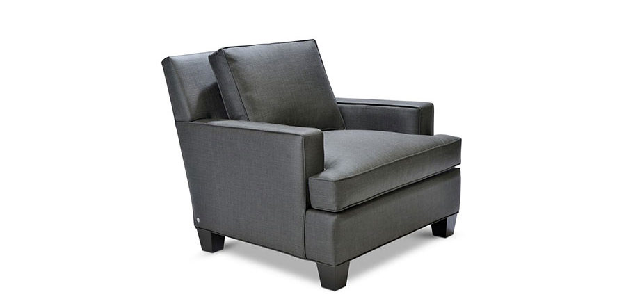 Berrington charcoal Lounge Chair by KHL