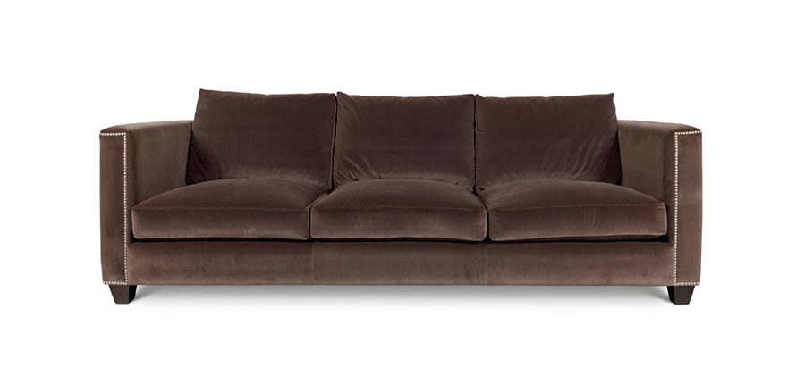 Carlton 3 seater chocolate brown Sofa by KHL