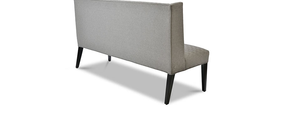 Rear view of Pembrook Dining Bench by KHL